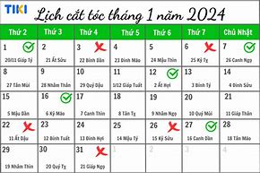 Ngày Cắt Tóc Tháng 10 Dương Lịch Năm 2024