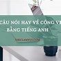 Nói Lời Hay Làm Việc Tốt Tiếng Anh