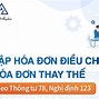 Sai Nội Dung Hóa Đơn Có Cần Xuất Hóa Đơn Điều Chỉnh Không