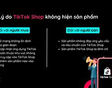 V Shop Không Hiện Sản Phẩm Trên Tiktok